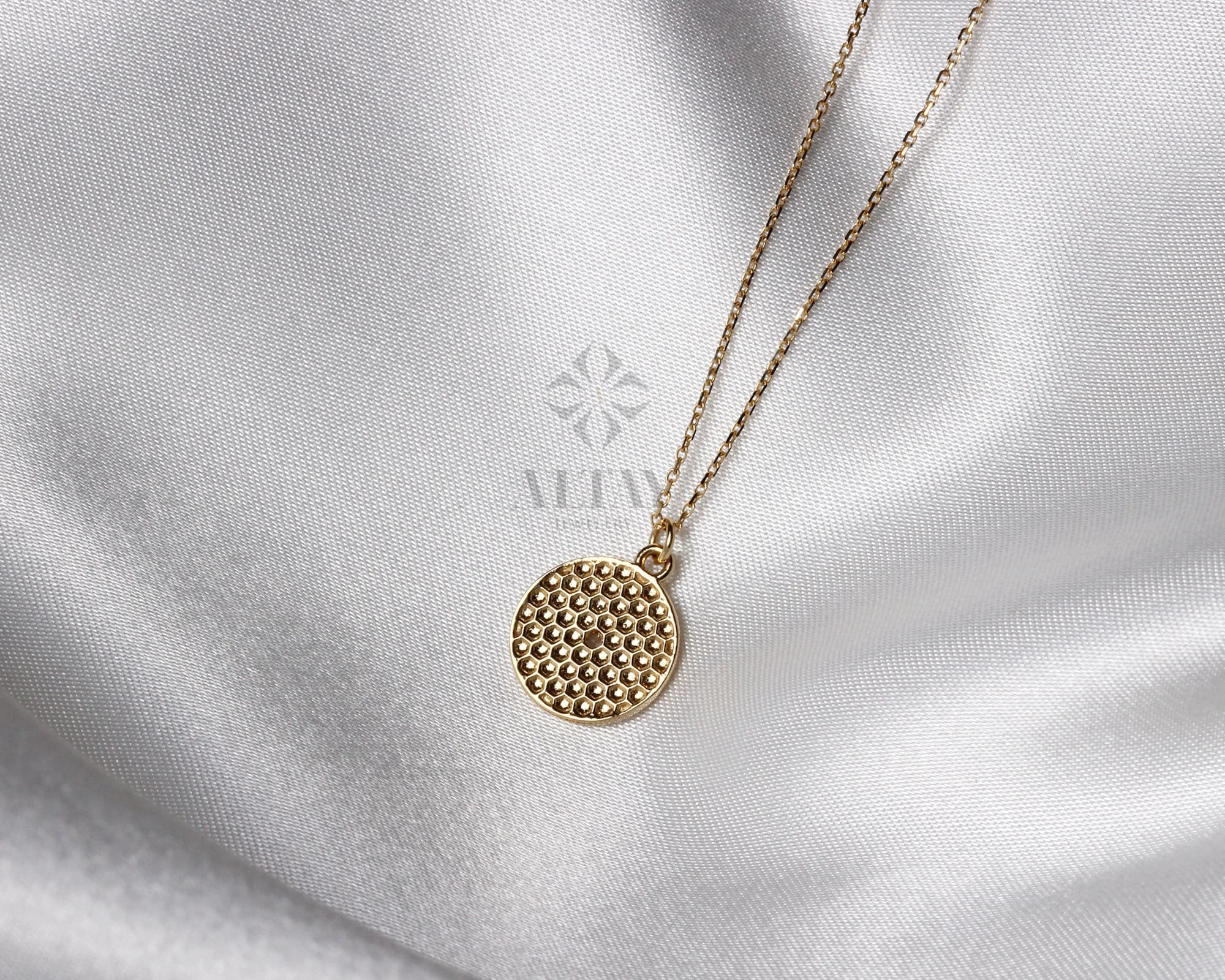 14K Gold Eye Medallion Necklace, Evil Eye Pendant, Coin Necklace, Dainty Gold Choker, Celestial Charm, Sun Eye Personalized Gifts for Her