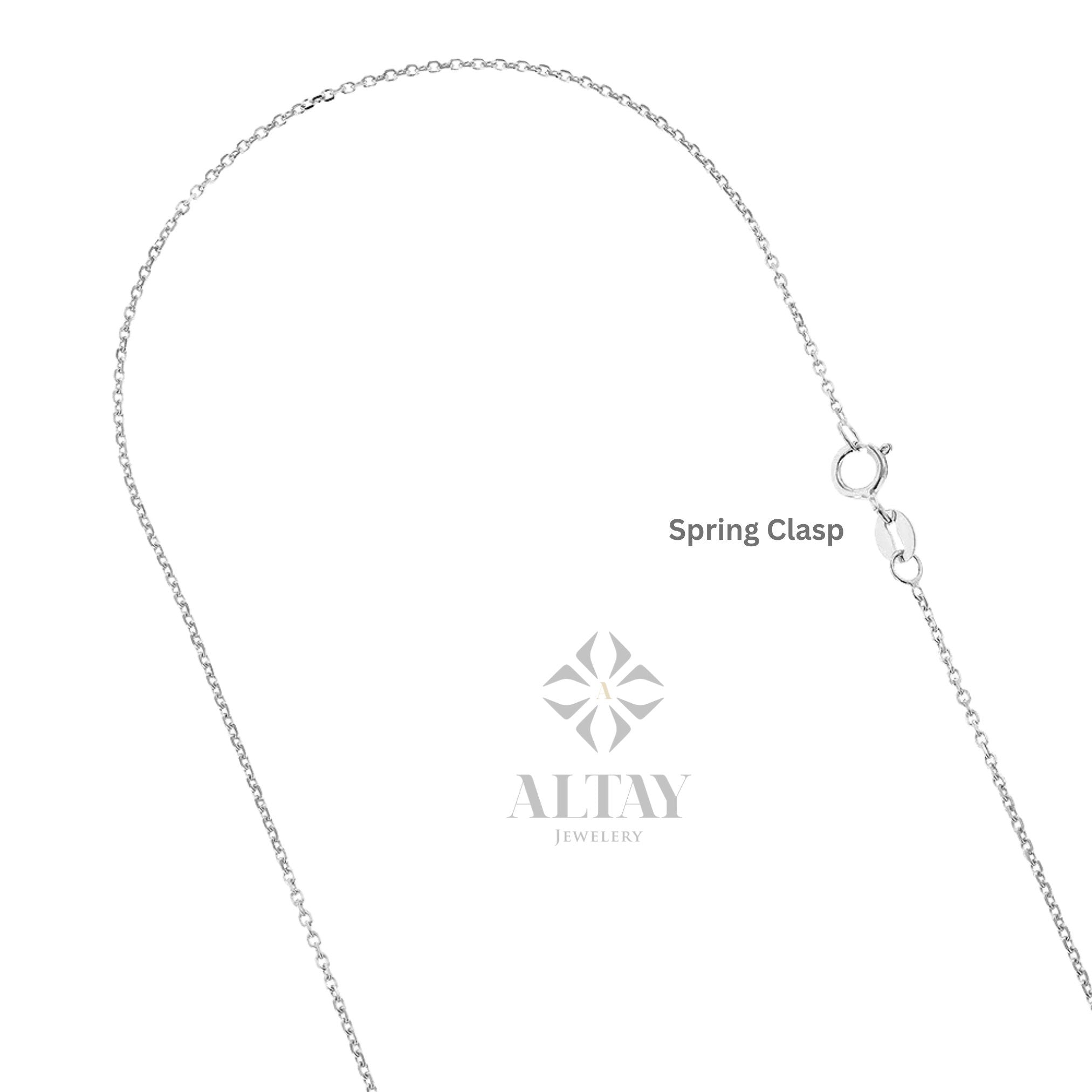 14K Gold Chain Necklace, 1.1mm Cable Chain, Long Gold Chain Necklace, Gold Delicate Choker, Layering Thin Chain, Simple Dainty Necklace