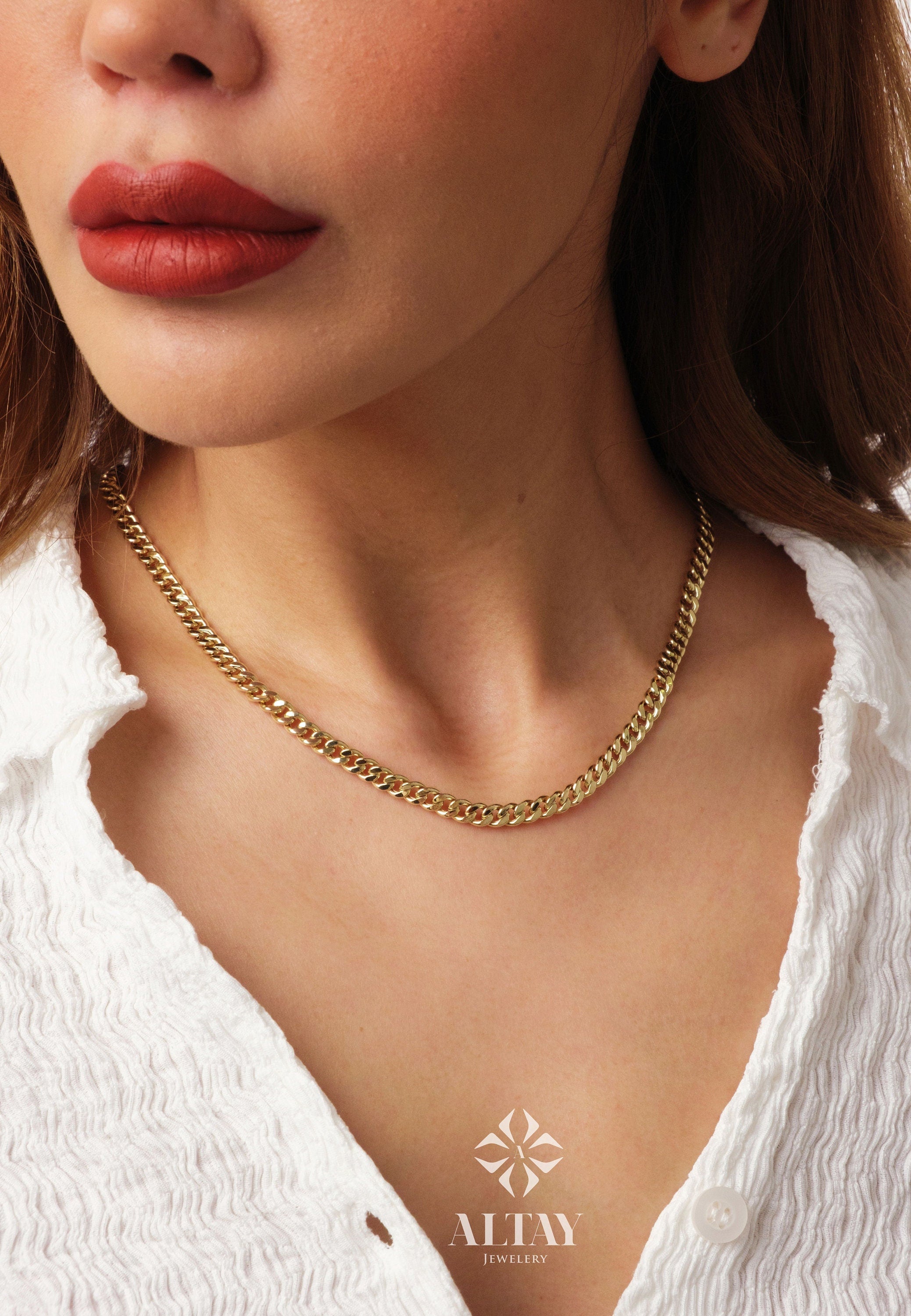 Men Women Chain Necklace