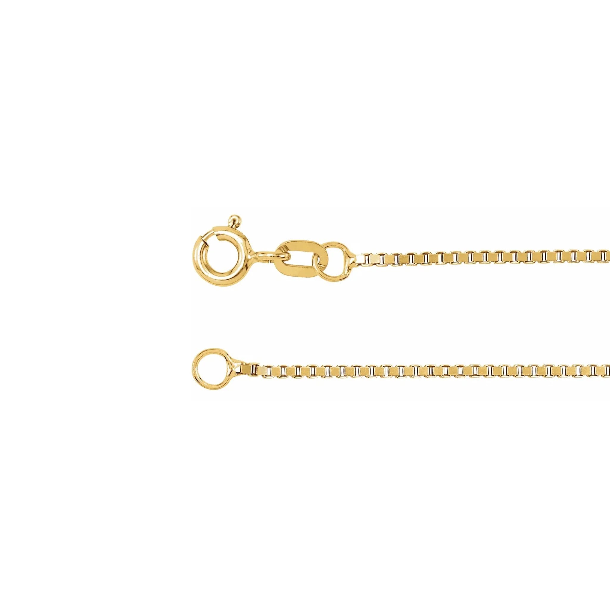 14K Gold Box Chain Bracelet, 0.75mm 1mm Box Chain Bracelet, Shiny Box Chain Anklet, Dainty Layered Bracelet, Simple Chain Bracelet