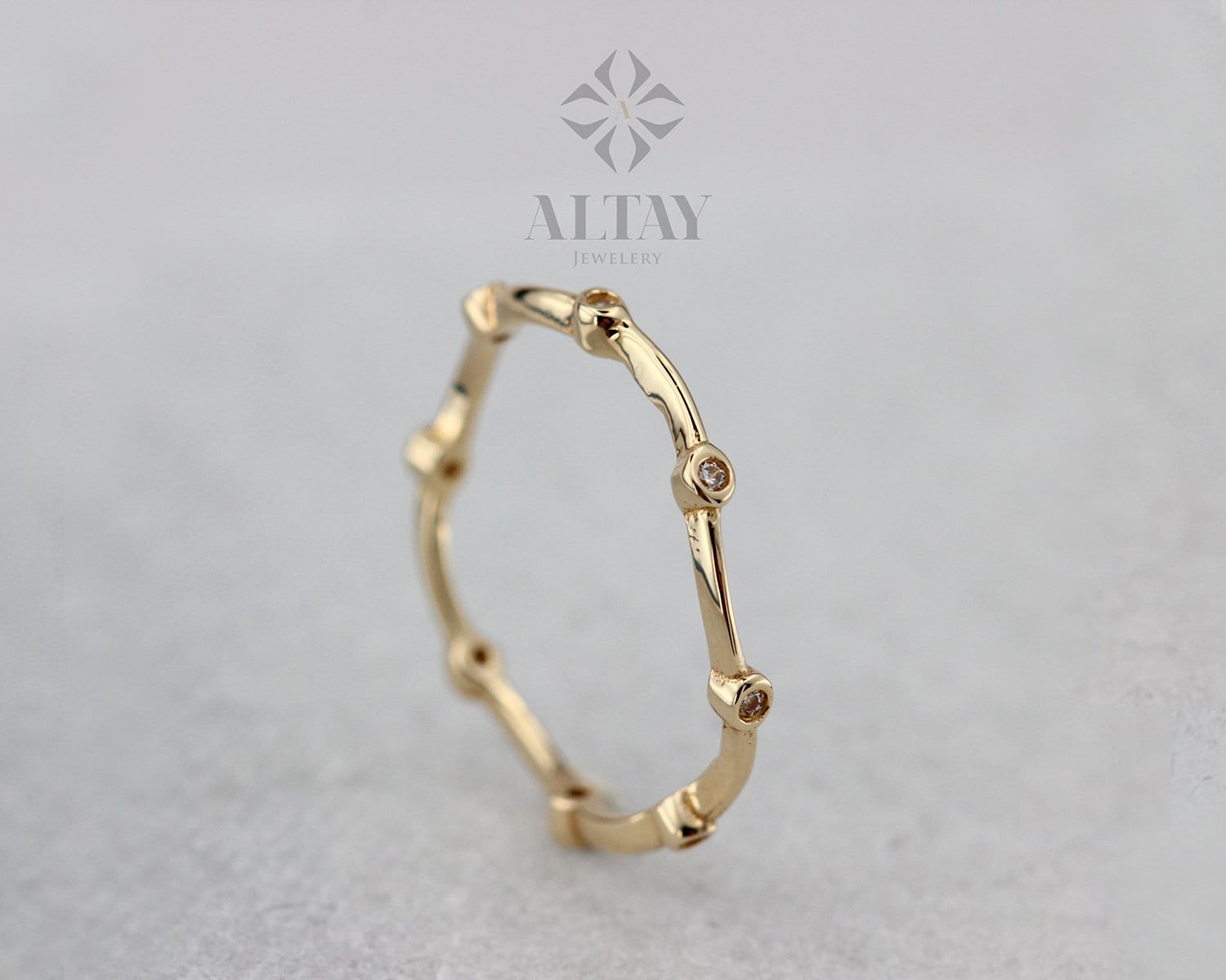 Minimalist 14k Solid Gold Ring, Stacking Ring, Thin Gold, Stackable, Dainty Ring, Elegant Stylish Fine Jewelry, Real Gold, Gift for Her