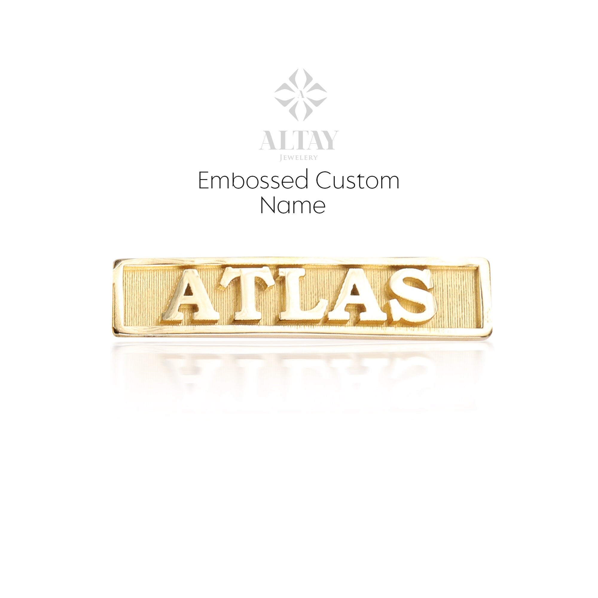 14K Gold Name Bracelet, Nameplate Cuban Link Bracelet, Gold Custom Engraved ID Bar, Curb Chain Name Bracelet, Personalized Gift For Her Him