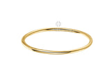 14K Gold 1mm Wedding Band, Thin Wedding Band