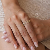 14K Gold Crown Ring, Princess Crown Ring